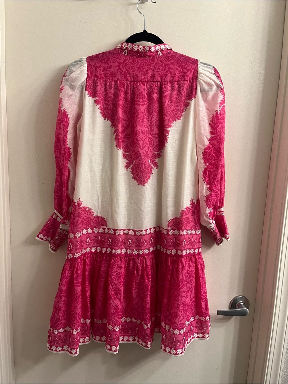 Lilly Pulitzer Drena Long Sleeve Mini Dress Pink - Picture 8 of 14